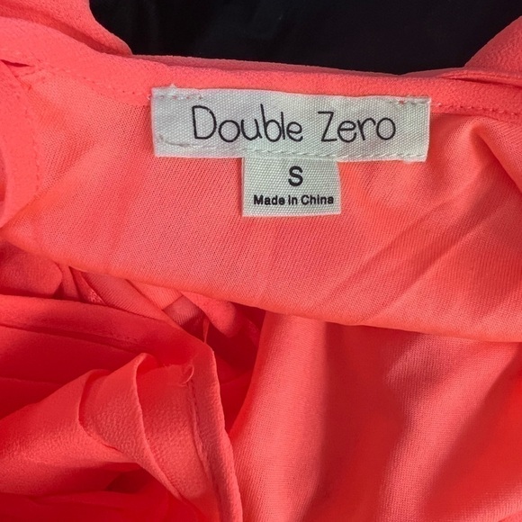DOUBLE Zero Neon Waterfall Backless One Piece Top - Picture 8 of 10